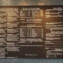 Stone Soup Cafe - Menu