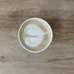 Vanilla oat latte