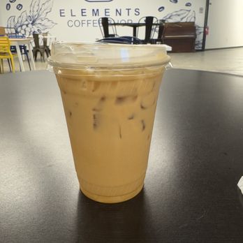 Elements Coffee - Iced White Mocha with Oat Milk - Coffee & Tea Near Me - Houston, Texas Elements Coffee - Iced White Mocha with Oat Milk - Coffee & Tea Near Me - Houston, Texas