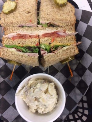 Stacked Sandwiches by null