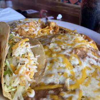Super Mex - 3-Item Combo #23 - Taco, Cheese Enchilada, Chile Relleno, Rice and Beans - Mexican Near Me - Long Beach, California Super Mex - 3-Item Combo #23 - Taco, Cheese Enchilada, Chile Relleno, Rice and Beans - Mexican Near Me - Long Beach, California