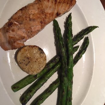Winewood - Salmon and asparagus meal, tasty. - New American Near Me - Grapevine, Texas Winewood - Salmon and asparagus meal, tasty. - New American Near Me - Grapevine, Texas