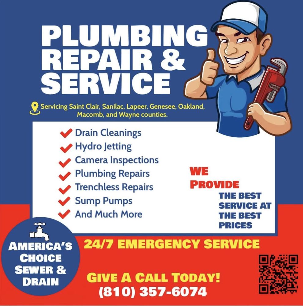 Slide of America’s Choice Sewer and Drain