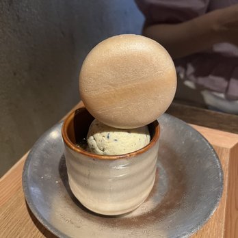 Cha-An - Black Sesame Creame Brulee - Japanese Near Me - New York, New York