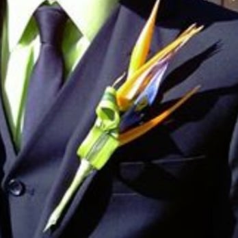 Floral Design Studio - Bird of Paradise Boutonniere - Florists Near Me - Fremont, California