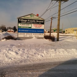 Village Family Dental - Sign in front