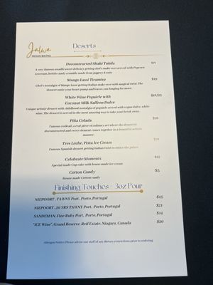 Menu photo 6 Jalwa Indian Bistro Raleigh, NC