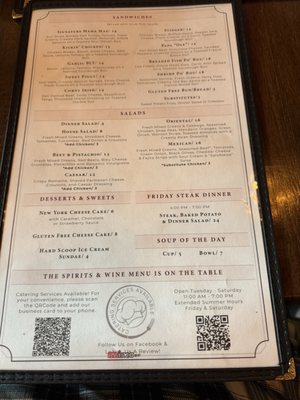 Menu photo 2 The Gobbler Grub And Pub Frazee, MN
