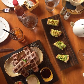 Madison - Waffled Churro Sticks and Avocado Points. - Italian Near Me - San Diego, California