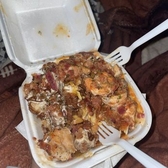Frynot - Chicken Fries, added shrimp to it w/honey garlic and hot honey for the sauces!!! - Desserts Near Me - Moreno Valley, California Frynot - Chicken Fries, added shrimp to it w/honey garlic and hot honey for the sauces!!! - Desserts Near Me - Moreno Valley, California