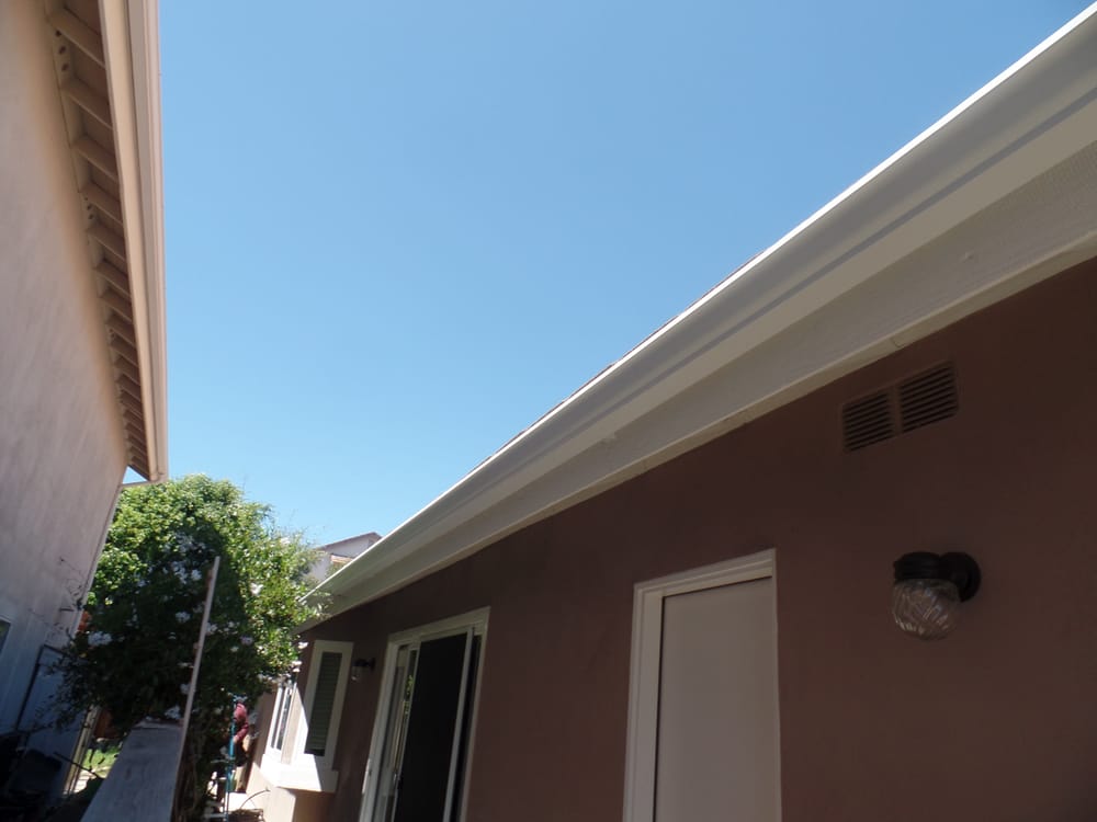 Slide of Golden State Rain Gutters