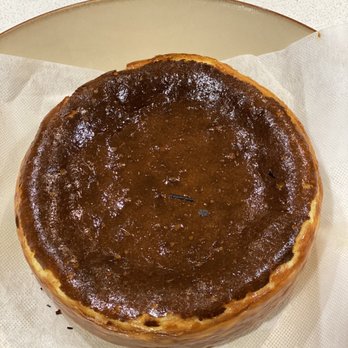 Uncle Tetsu - Basque cake. it was good! lite, yet rich, not too sweet - Bakeries Near Me - Santa Clara, California