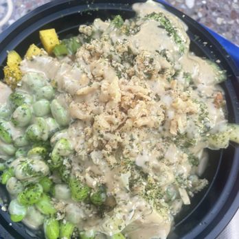 Poki Bowl - Medium Spicy Salmon - Seafood Near Me - Cabazon, California Poki Bowl - Medium Spicy Salmon - Seafood Near Me - Cabazon, California