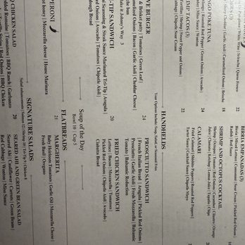 Cave Restaurant - Menu as of 8.31.25 - Venues & Event Spaces Near Me - Temecula, California