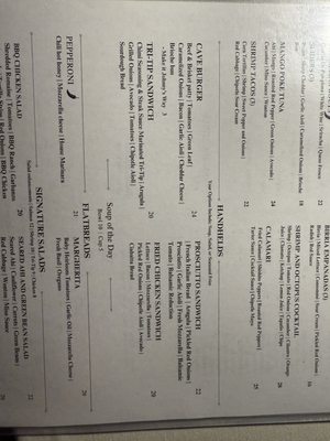 Menu photo 7 Cave Restaurant Temecula, CA