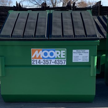 Moore Waste and Recycling Services - Front load recycle - Junk Removal & Hauling Near Me - Dallas, Texas