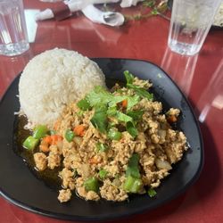 Karen Asian Market - Ordered the Kaprao and it was amazing! Watch the spice level, they can make it spicy!! Highly recommend this hidden gem.