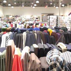 We've got fashion fabrics up front and cottons toward the back of the new store.
