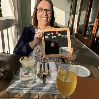 Hot Tin Roof - Lovely touch for them to add this for my wife's birthday with the reservation - Seafood Near Me - Key West, Florida Hot Tin Roof - Lovely touch for them to add this for my wife's birthday with the reservation - Seafood Near Me - Key West, Florida