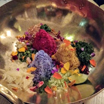 Kiin - Khao yum rice mixture dish - Thai Near Me - Toronto, Ontario Kiin - Khao yum rice mixture dish - Thai Near Me - Toronto, Ontario