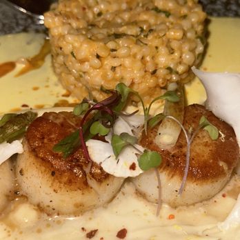 La Vie - Scallops and couscous - Cocktail Bars Near Me - Washington, DC, District of Columbia