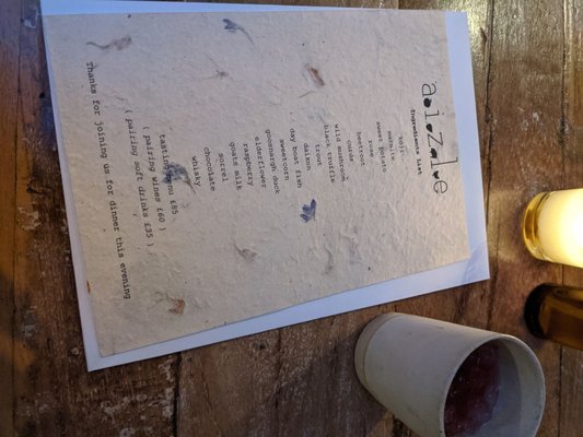 Menu photo 5 Aizle Edinburgh, EDH Menu photo 5 Aizle Edinburgh, EDH