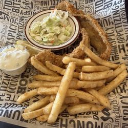 Round the Clock Restaurant - Chesterton - Walleye Basket