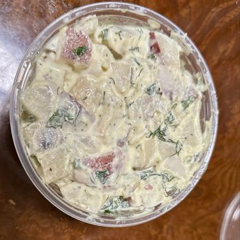 Terry Black's Barbecue - Great potato salad. A little too much dill for my taste. - Barbeque Near Me - Dallas, Texas Terry Black's Barbecue - Great potato salad. A little too much dill for my taste. - Barbeque Near Me - Dallas, Texas