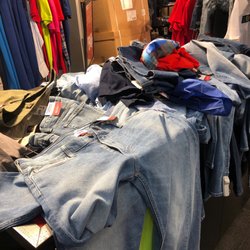 Coin - The main floor men's department...this store is an unacceptable mess!!
