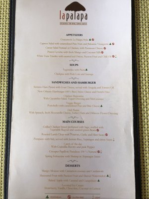 Menu photo 4 La Palapa Playa del Carmen, ROO