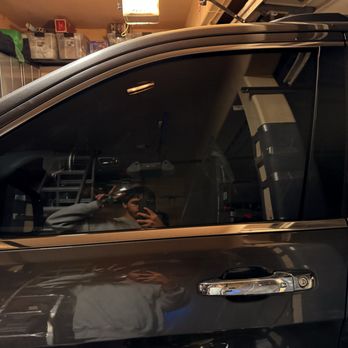 DiamondWoudDetailing - Front window 5% tint - Auto Detailing Near Me