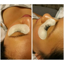 Lux-Lashes - Before and After