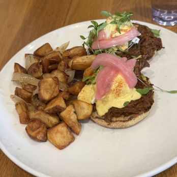 Poached Kitchen - Birria Benedict - Breakfast & Brunch Near Me - Irvine, California Poached Kitchen - Birria Benedict - Breakfast & Brunch Near Me - Irvine, California