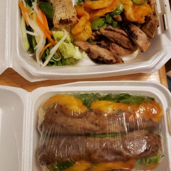 Pho Bistro - C1 and shrimp, pork spring rolls - Vietnamese Near Me - Elk Grove, California