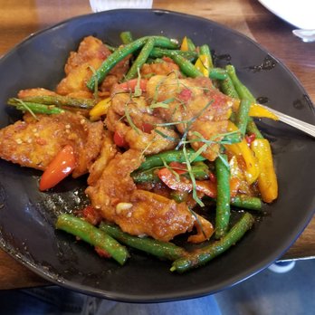 Sabye - Prik Something Catfish at Sabye in Sherwood.  Phenomenal flavors!  Seriously...so friggin' good! - Thai Near Me - Sherwood, Oregon