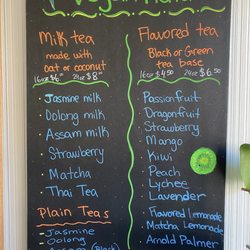 Boba Monster - Vegan menu