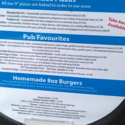 The Horn - Menu