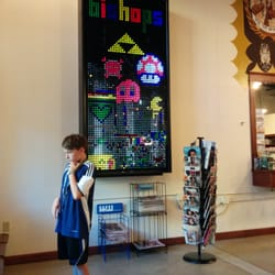 Lite brite and random soccer child.