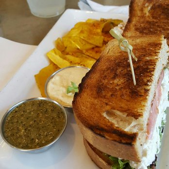 Dive Coastal Cuisine - Plaintain chips with a salsa verde. Extra aioli. - Seafood Near Me - Dallas, Texas