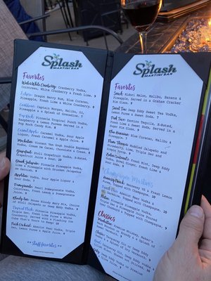 Menu photo 1 Splash Martini Bar Oconomowoc, WI Menu photo 1 Splash Martini Bar Oconomowoc, WI