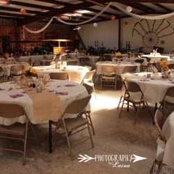 Pioneer Florida Museum & Village - Mabel Jordan Barn set up for a wedding reception.Photography by Laina, www.photographybylaina.com