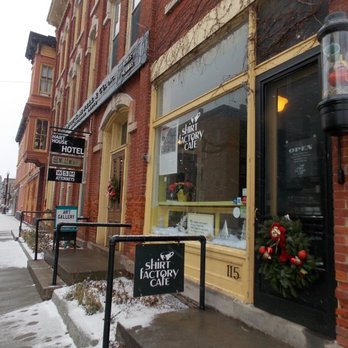 Shirt Factory - Entrance - Sandwiches Near Me - Medina, New York