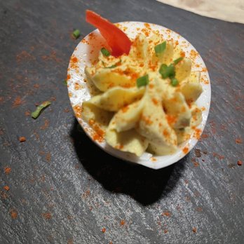 Eat: An American Bistro - Deviled egg - New American Near Me - Virginia Beach, Virginia Eat: An American Bistro - Deviled egg - New American Near Me - Virginia Beach, Virginia