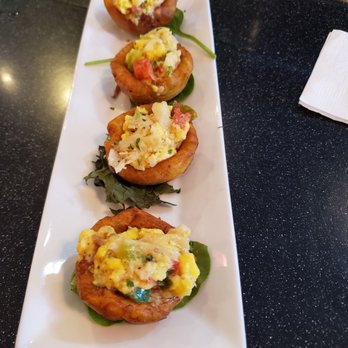 The Well Jamaican Restaurant - Ackee n Saltfish plantain cups!! - Seafood Near Me - Randolph, Massachusetts The Well Jamaican Restaurant - Ackee n Saltfish plantain cups!! - Seafood Near Me - Randolph, Massachusetts