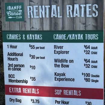The Banff Canoe Club - Rafting/Kayaking Near Me - Banff, Alberta The Banff Canoe Club - Rafting/Kayaking Near Me - Banff, Alberta