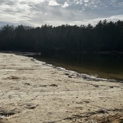Whipple Dam State Park - Beach.