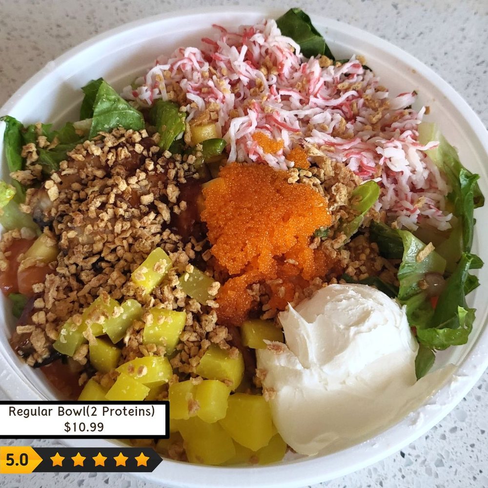 Poke Bowl-Regular (2 scoops of protein) Poke Bowl-Regular (2 scoops of protein)