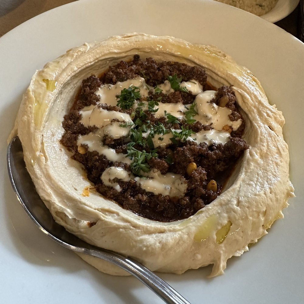Oren's Hummus - Jaffa style hummus with beef - Mediterranean Near Me - Mountain View, California Oren's Hummus - Jaffa style hummus with beef - Mediterranean Near Me - Mountain View, California