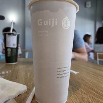 Guiji - Large milk tea. - Bubble Tea Near Me - San Gabriel, California