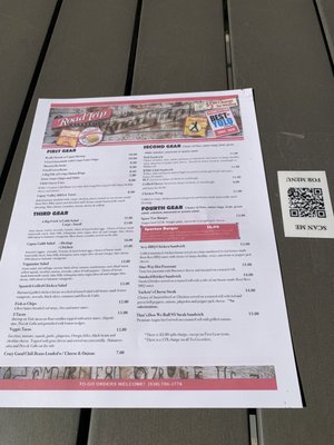 Menu photo 7 Road Trip Bar & Grill Capay, CA